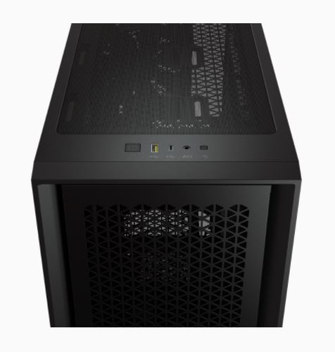 Kućište CORSAIR 4000D AIRFLOW Mid-Tower/ATX/kaljeno staklo/bez napajanja/crna