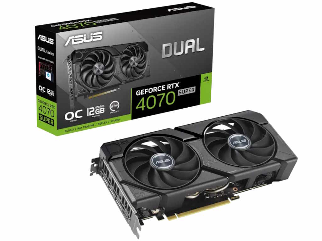 Asus nvidia geforce rtx 4070 super 12GB dual, grafička kartica