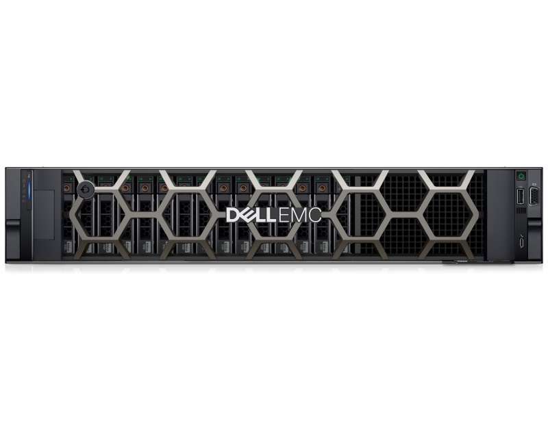 Dell PowerEdge R550 Xeon Silver 4310 12C 2x16GB H755 1x480GB SSD RI 800W (1+1) 3yr NBD + šine