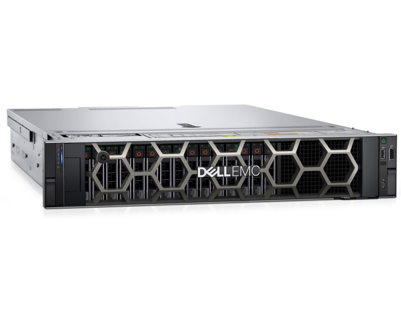 Dell PowerEdge R550 Xeon Silver 4310 12C 2x16GB H755 1x480GB SSD RI 800W (1+1) 3yr NBD + šine