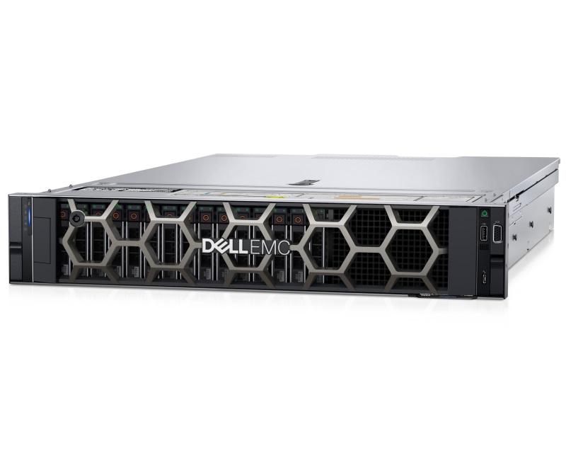 Dell PowerEdge R550 Xeon Silver 4310 12C 2x16GB H755 1x480GB SSD RI 800W (1+1) 3yr NBD + šine