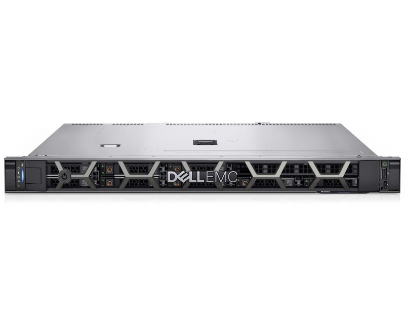 Dell PowerEdge R350 Xeon E-2314 4C 1x16GB H355 1x480GB SSD RI 700W (1+1) 3yr NBD + šine