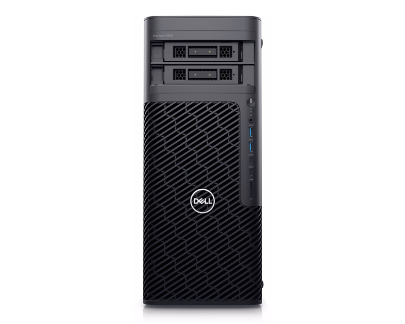 Dell Precision T5860 MT Xeon W3-2435 16GB 1TB SSD DVDRW Dual nVidia RTX A2000 12GB Win11Pro 3yr ProSupport,5110624130375