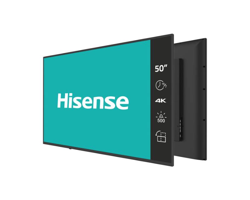 Hisense 50 inča 50GM60AE 4K UHD 500 nita Digital Signage Display - 18/7 Operation,6973172942710