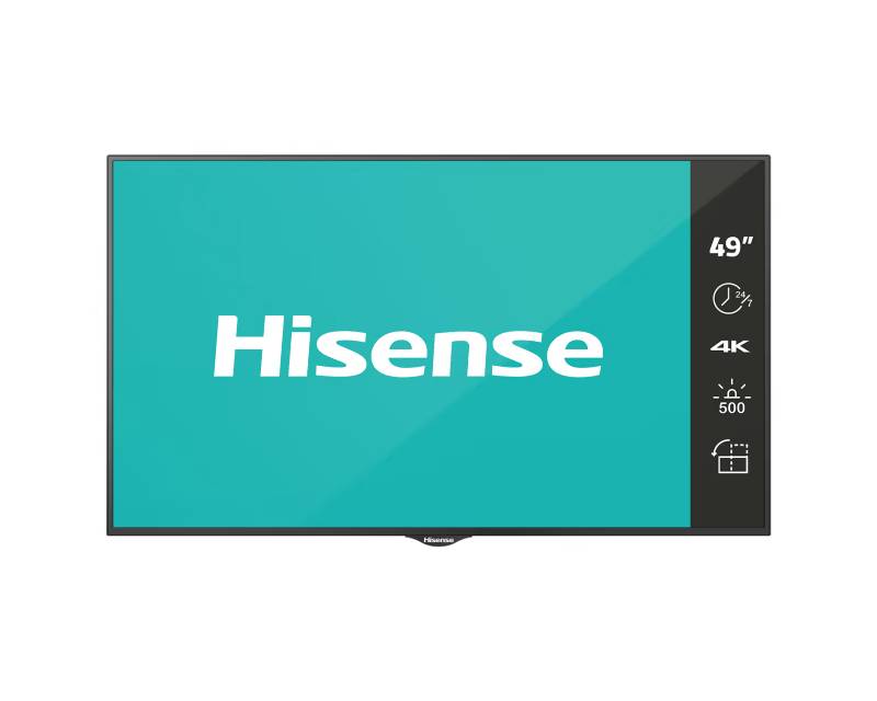 Hisense 49 inča 49BM66AE 4K UHD 500 nita Digital Signage Display - 24/7 Operation,49BM66AE