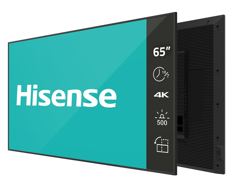 Hisense 65 inča 65GM50D 4K UHD 500 nita Digital Signage Display - 18/7 Operation