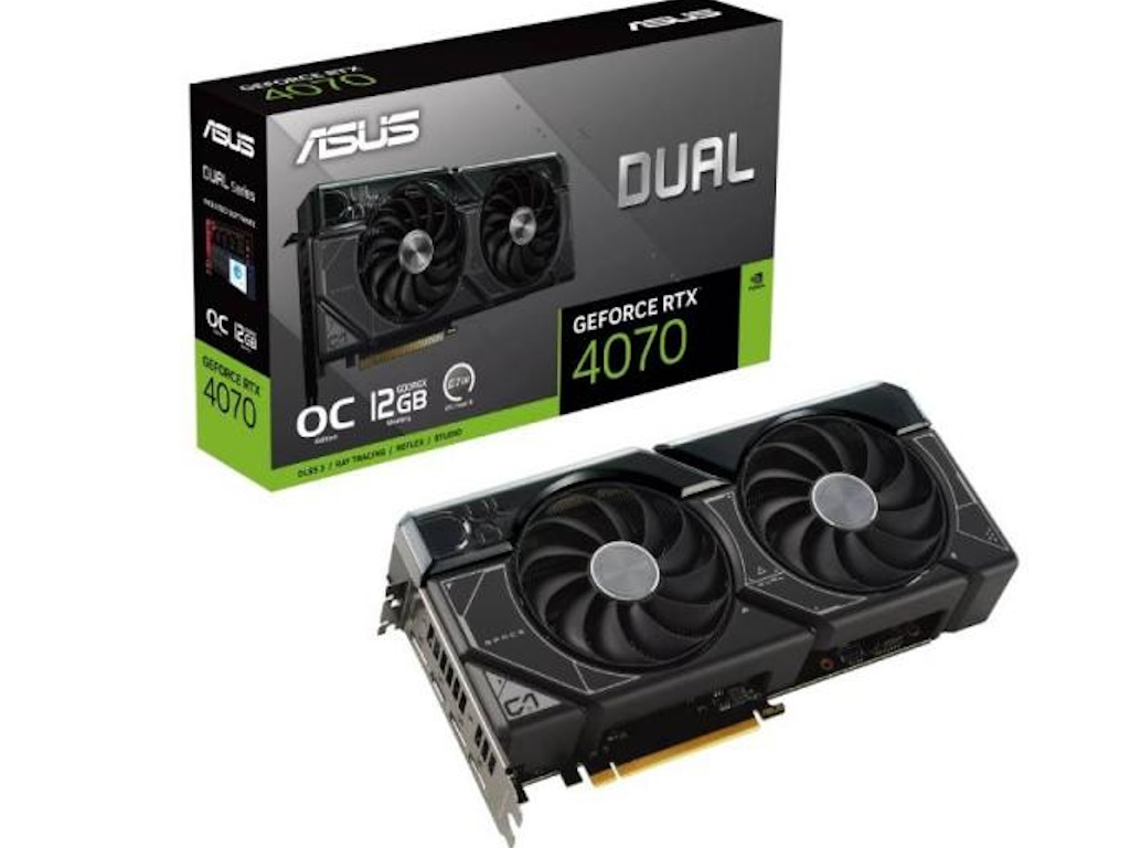 ASUS Dual GeForce RTX™ 4070 OC 12GB, grafička kartica