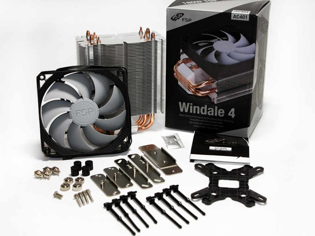 FSP CPU Cooler WINDALE 4 FSP1824