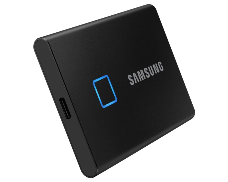 2TB Portable T7 Touch crni eksterni SSD MU-PC2T0K