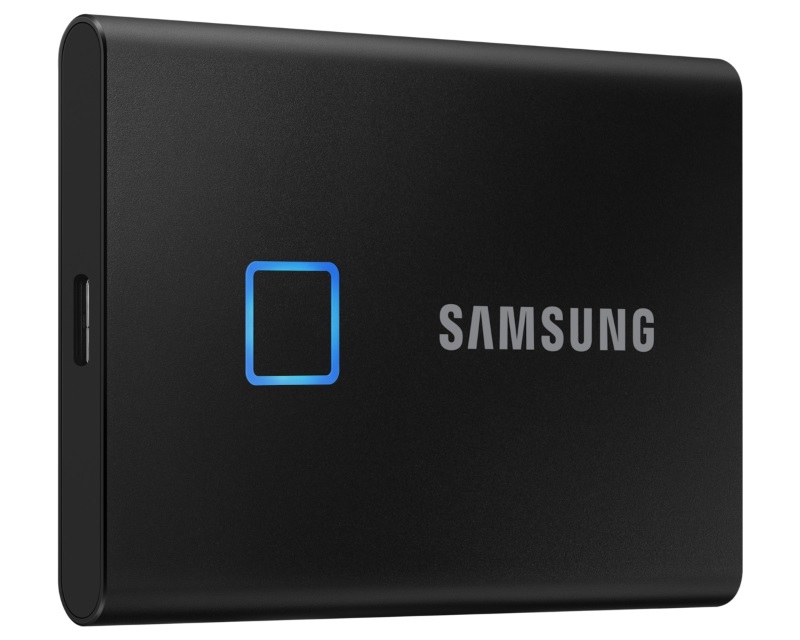 2TB Portable T7 Touch crni eksterni SSD MU-PC2T0K