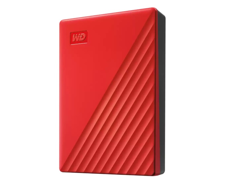 4TB My Passport 2.5" WDBPKJ0040BRD crveni