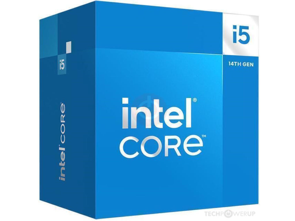 INTEL Core i5 i5-14400 10C, 16T, 2.5GHz, 20MB, 65W, Raptor Lake, LGA1700, BOX Procesor, I514400