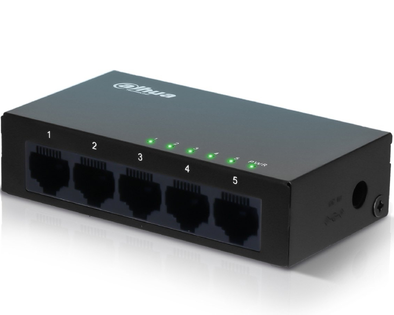 Dahua PFS3005-5GT-V2 5port Gigabitni switch