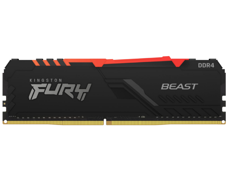 Kingston Fury Beast 16GB DDR4-3200MHz DIMM, KF432C16BB2AK2/16