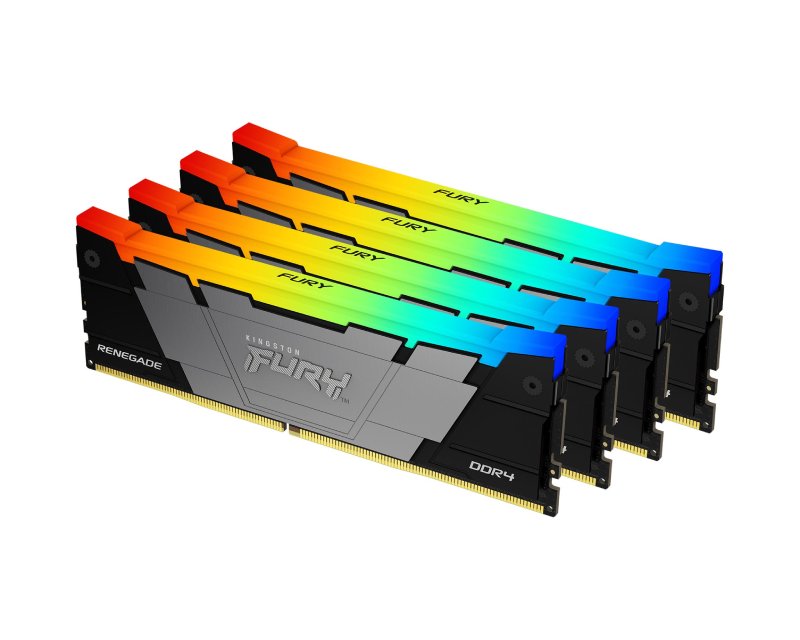 Kingston Fury Renegade 128GB DDR4-3600MHz DIMM, KF436C18RB2AK4/128