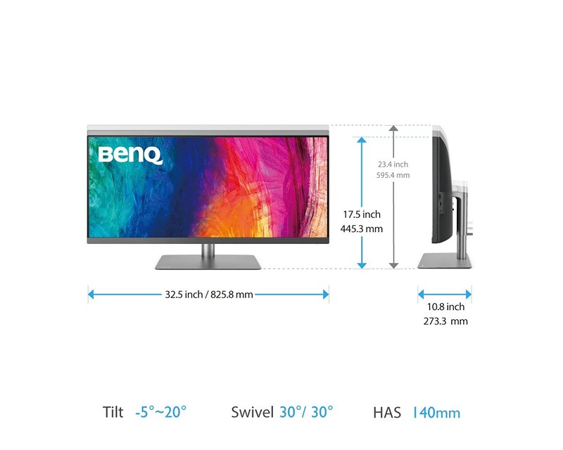 BENQ Monitor PD3420Q 9H.LJHLB.QBE