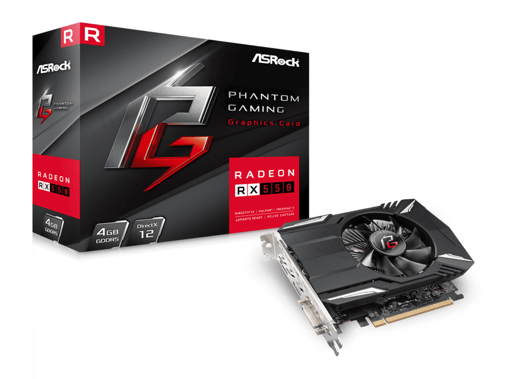 ASRock Phantom Gaming Radeon RX550  2GB, grafička kartica