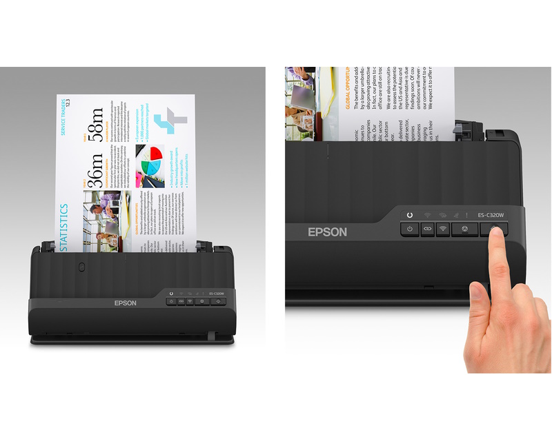 Epson ES-C320W A4 Wi-Fi skener,8715946718286