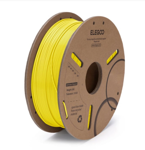 Elegoo PLA Filament 1kg Žuta