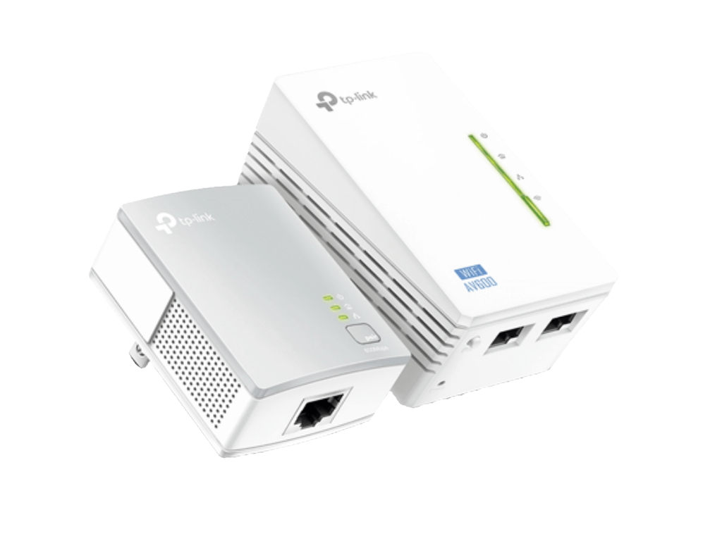 TP-Link Powerline adapter TP-LINK TL-WPA4220KIT Wi-Fi/AV600/600Mbps/300Mbps/HomePlug AV/WPA4220-PA4010/300