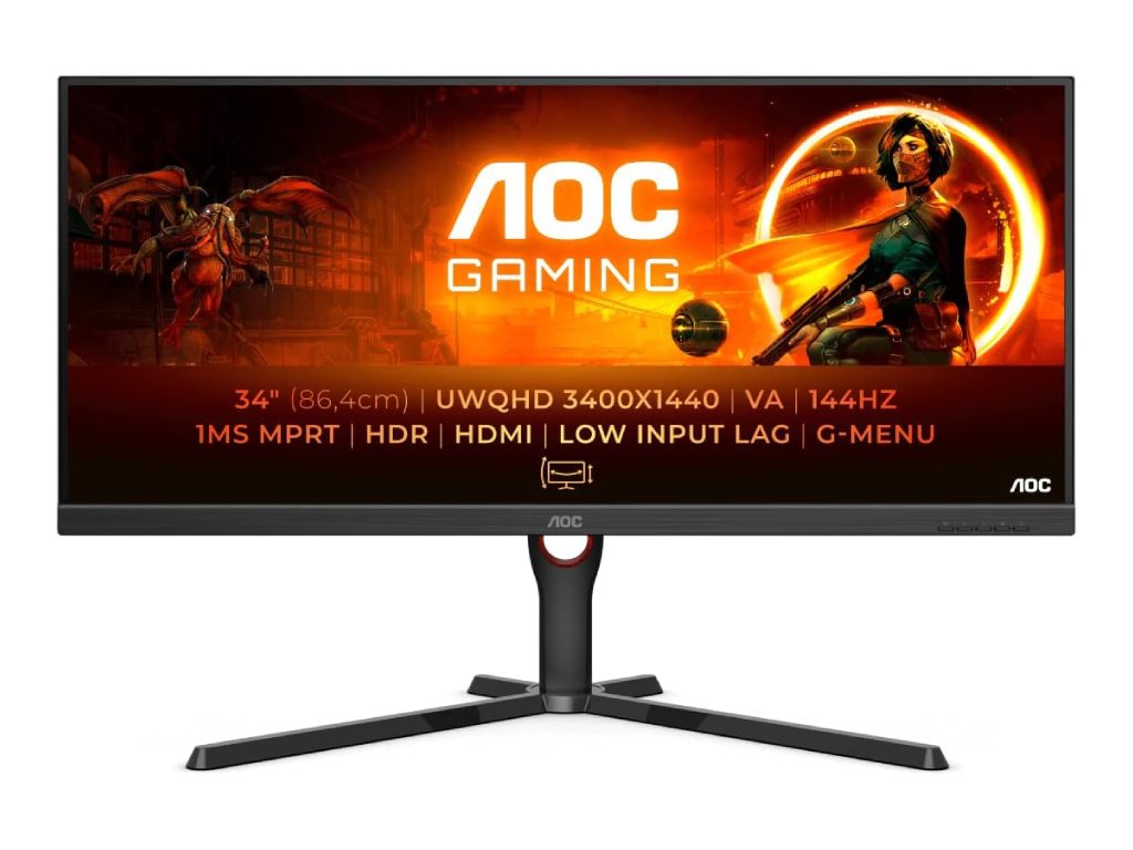 AOC Monitor Gaming 34" U34G3XM/EU