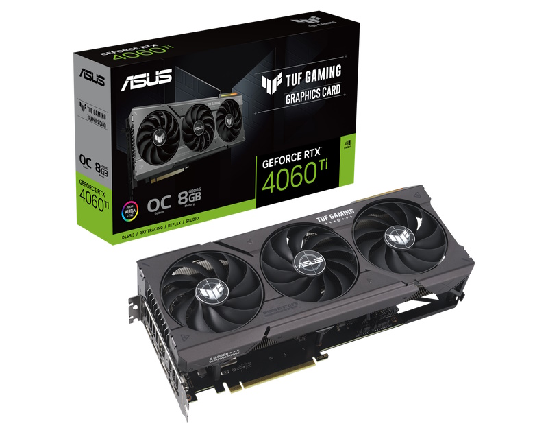 ASUS TUF GeForce RTX 4060 Ti Gaming 8GB, grafička kartica