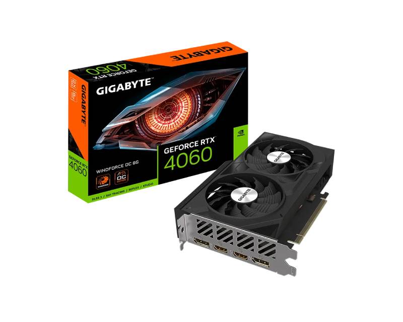 Gigabyte nVidia GeForce RTX 4060 WINDFORCE OC 8GB, grafička karta