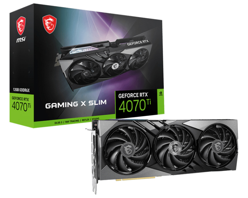 nVidia GeForce RTX 4070 Ti 12GB 192bit RTX 4070 Ti GAMING X SLIM 12G grafička karta