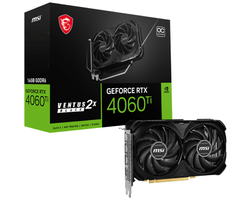 MSI nVidia GeForce RTX 4060 Ti 16GB OC, grafička karta