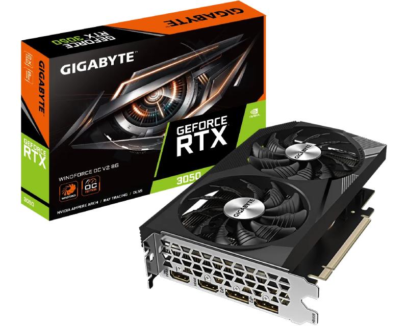 Gigabyte GeForce RTX 3050 8GB, grafička kartica