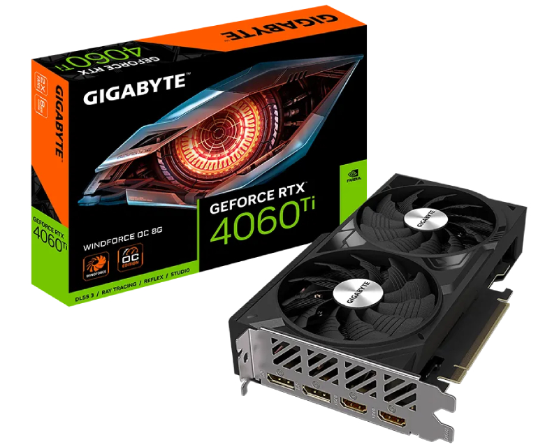 Gigabyte nVidia GeForce RTX 4060 Ti 8GB, grafička karta