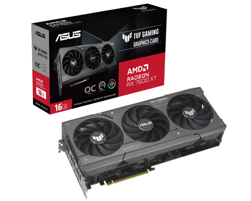 Asus AMD Radeon RX 7600 XT GAMING 16GB, grafička karta