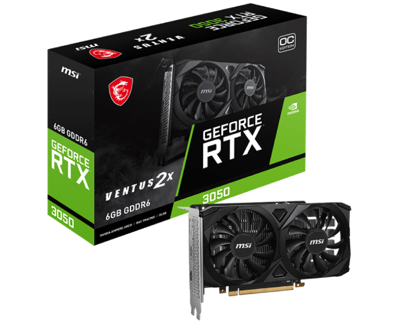 MSI nVidia GeForce RTX 3050 6GB, grafička karta