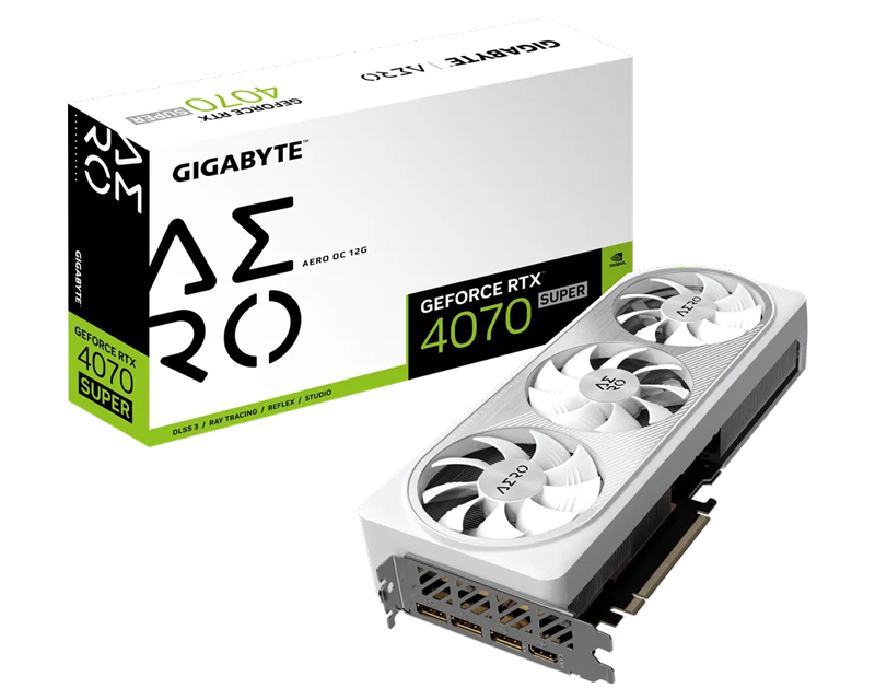 nVidia GeForce RTX 4070 SUPER AERO OC 12GB GV-N407SAERO OC-12GD grafička karta