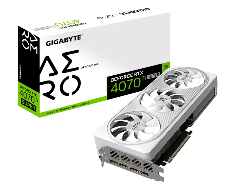 nVidia GeForce RTX 4070 Ti SUPER AERO OC 16GB GV-N407TSAERO OC-16GD grafička karta