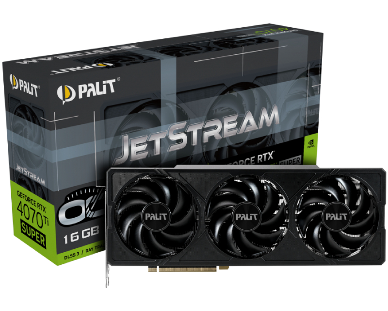 PALIT nVidia GeForce RTX 4070 Ti Super etStream OC 16GB, grafička kartica