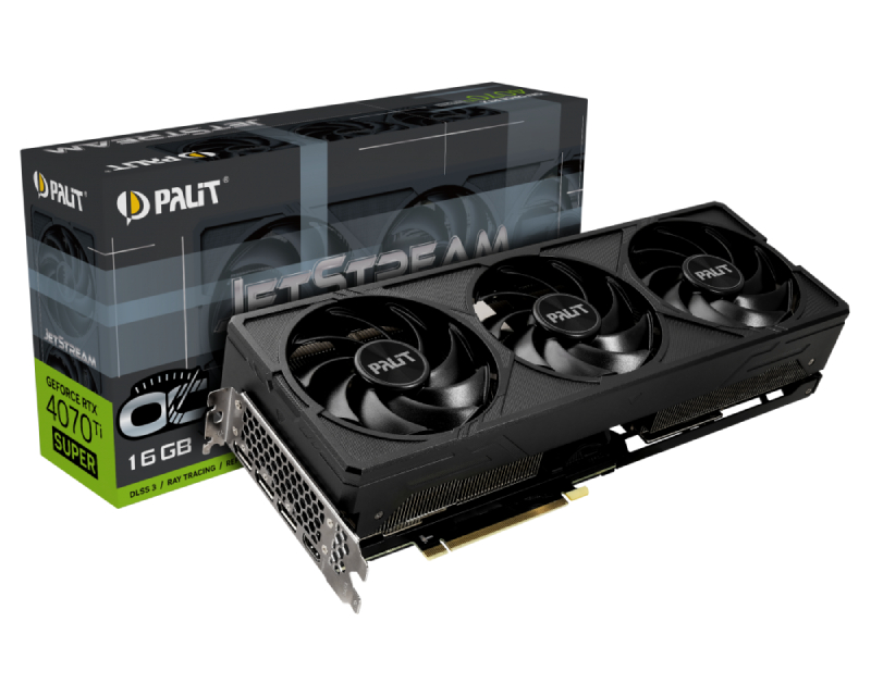 PALIT nVidia GeForce RTX 4070 Ti Super etStream OC 16GB, grafička kartica