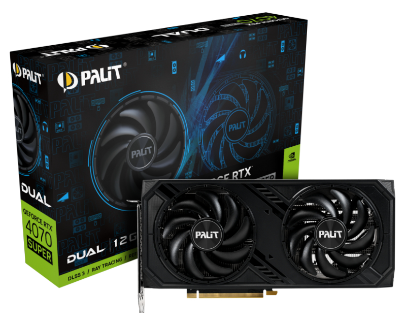 PALIT nVidia GeForce RTX 4070 Super Dual 12GB, grafička karta