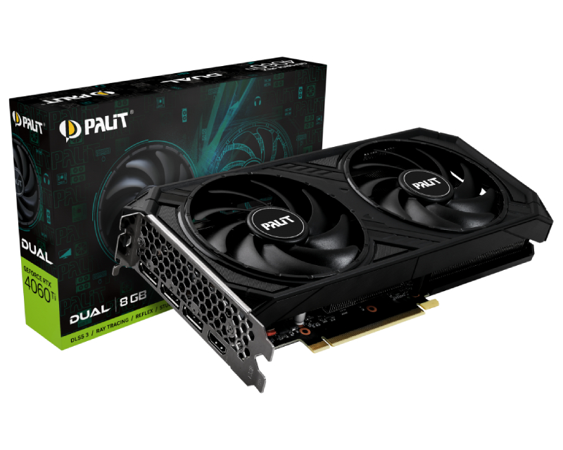 PALIT nVidia GeForce RTX 4060 Ti Dual 8GB, grafička kartica