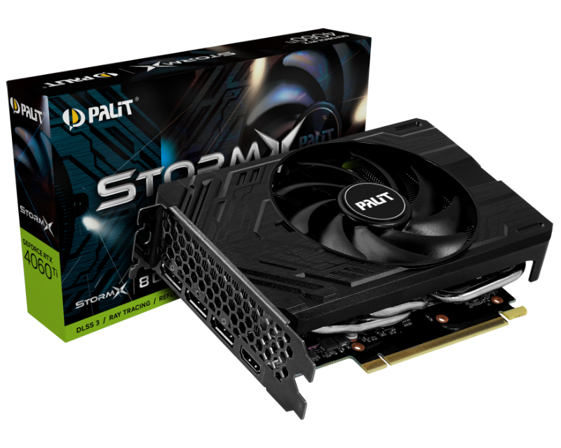 PALIT nVidia GeForce RTX 4060 Ti StormX 8GB, grafička kartica