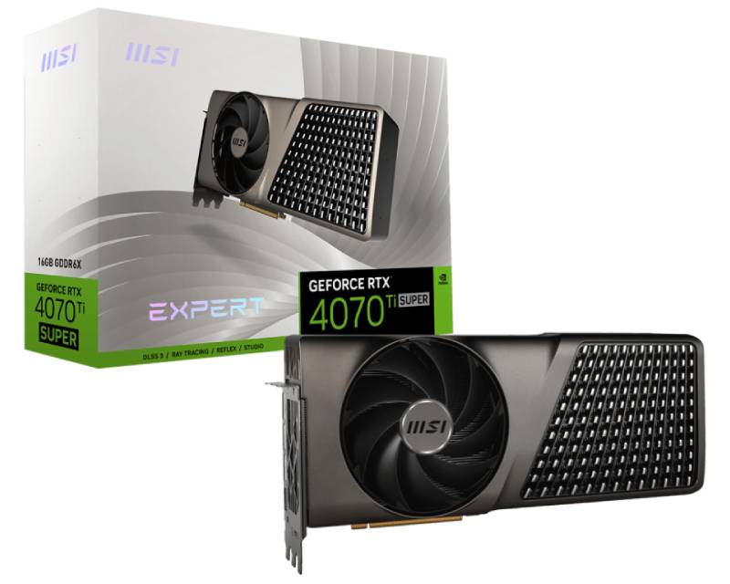 MSI nVidia GeForce RTX 4070 Ti EXPERT 16GB, grafička kartica, VGA02890