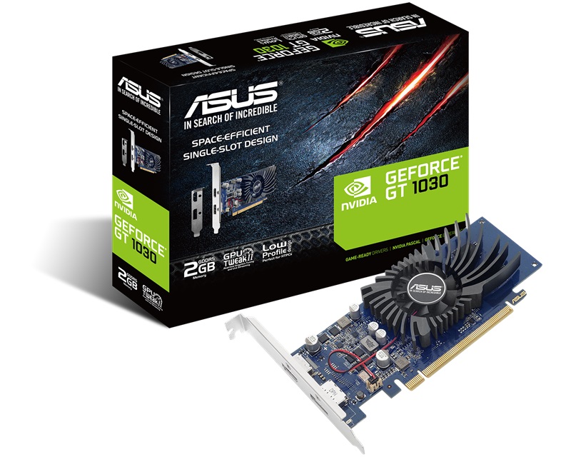 Asus nVidia GeForce GT 1030 2GB grafička karta, GT1030-2G-BRK