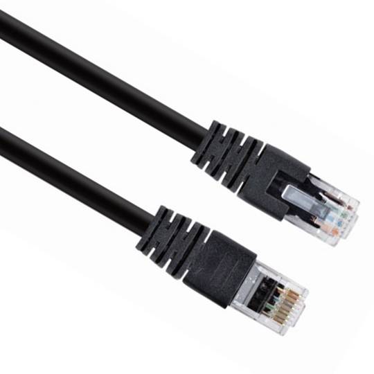 Gembird Patch Cable, U/UTP Cat.5e, Black, 3m