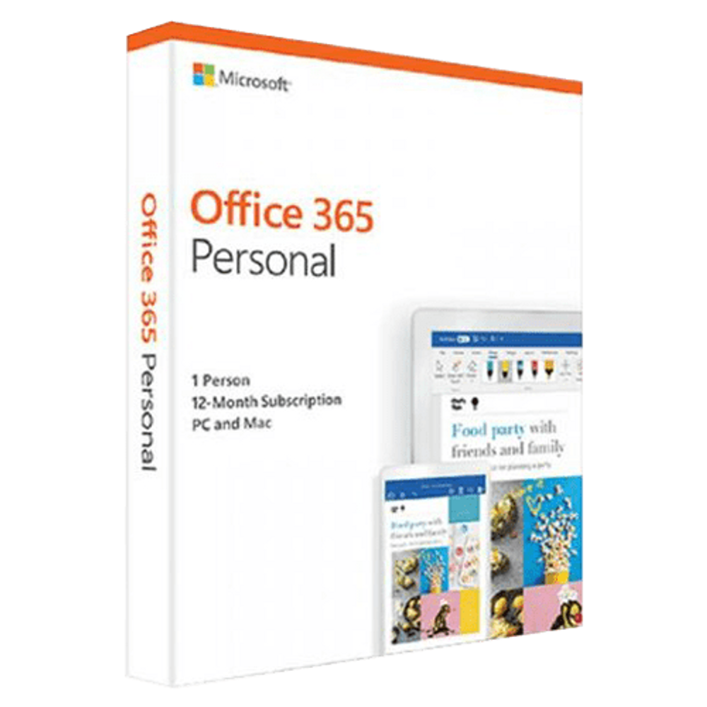 Microsoft M365 Personal English Sub1YR CEE Only Medialess Emerging Market P10