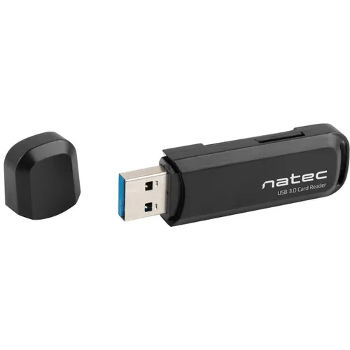 Natec SCARAB 2, Compact USB 3.0 SD Card Reader, microSD/microSDHC/microSDXC/SD/SDHC/SDXC/T-Flash, NCZ-1874