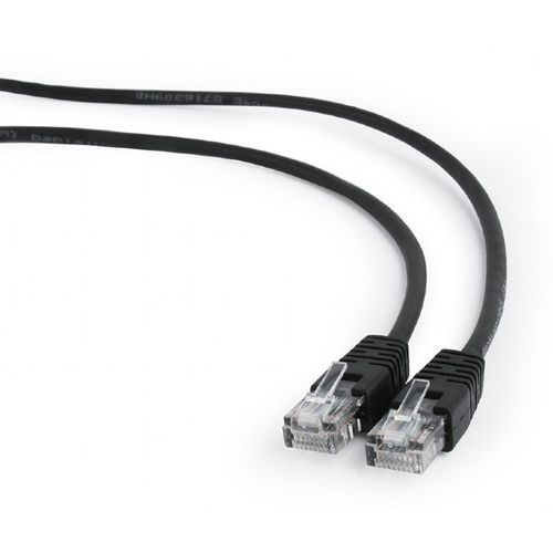 Gembird Patch Cable, U/UTP Cat.5e, Black, 5m