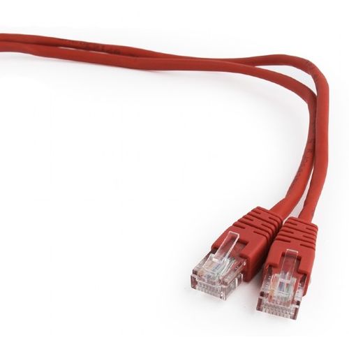 Gembird Patch Cable, U/UTP Cat.5e, Red, 3m