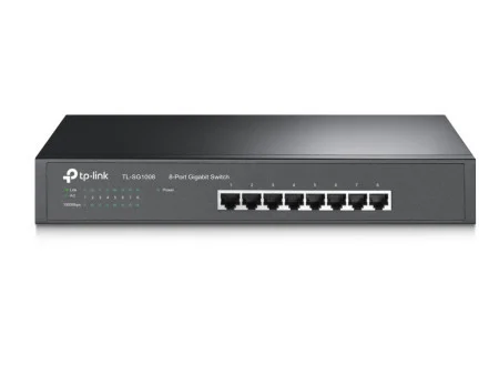 TP-Link Switch TP-LINK TL-SG1008 Gigabit 8x RJ45 10/100/1000Mbps/13" metalno kuciste