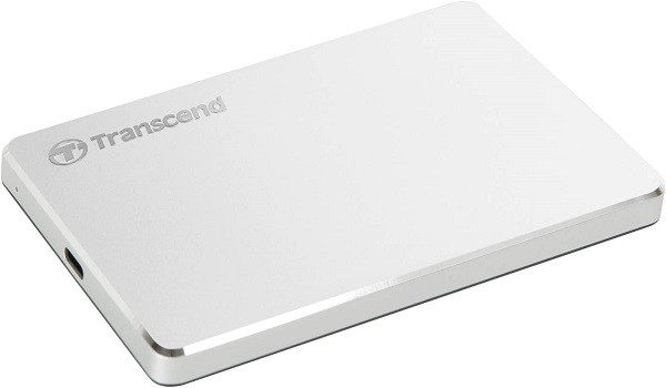 External HDD 1TB Slim form factor, M3S, USB 3.1, 2.5, Anti-shock system, Backup software, 185g, Iron gray (Slim)