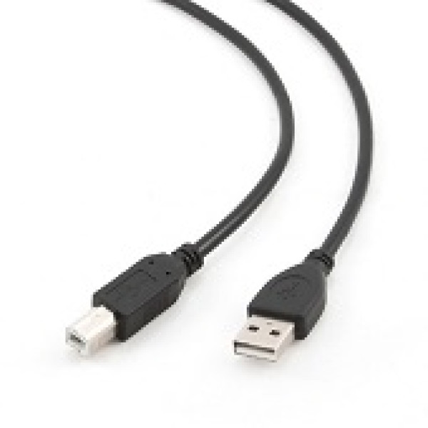 Gembird USB 2.0 Connection cable, A/M B/M, Black, 3m